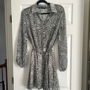 Zara Tie Waist Dress